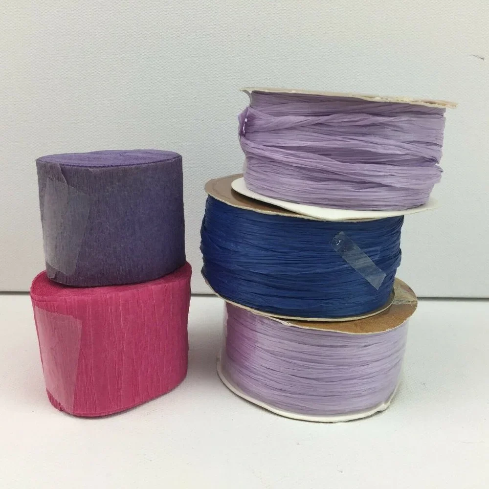 Paper Ribbon Streamer Lot Party Supply Present Gift Wrapping Bow Decoration